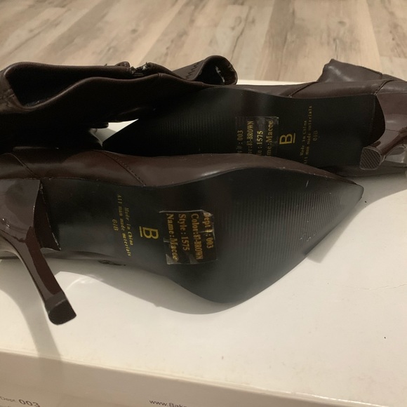 Macee Point Toe Stiletto Heeled Mid Calf Boots - Picture 2 of 6